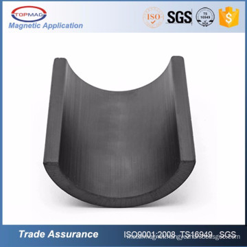 Standard Properties Sintered Ferrite Magnet for DC Fan